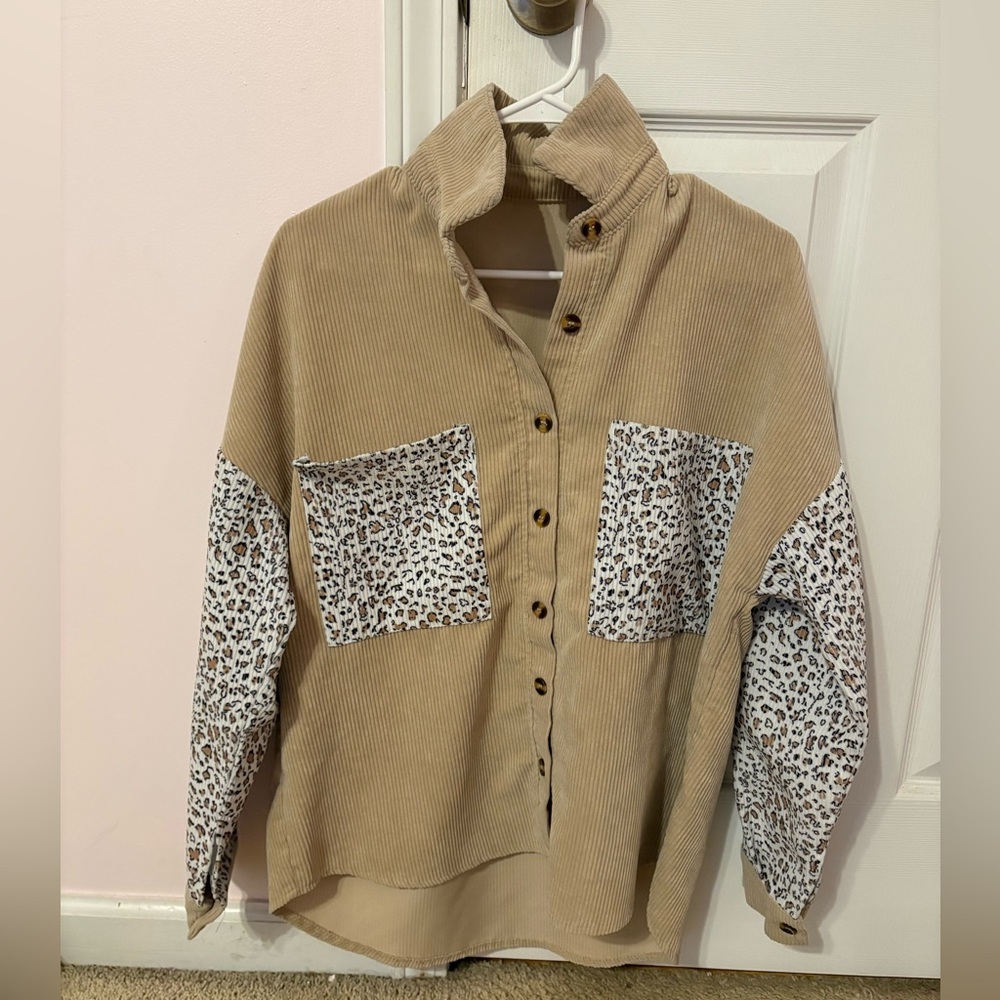 SHEIN tan pullover